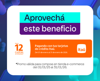 PROMO ITAÚ - hasta ENE 26 ACTIVO